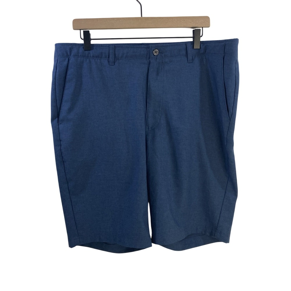 Pebble Beach Mens 38 Blue Golf Shorts Chino